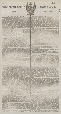 Middelburgsche Courant 1816-06-18