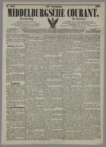 Middelburgsche Courant 1894-10-25