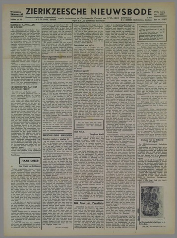 Zierikzeesche Nieuwsbode 1943-03-24