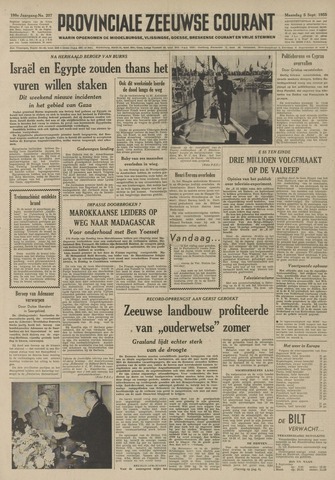 Provinciale Zeeuwse Courant 1955-09-05