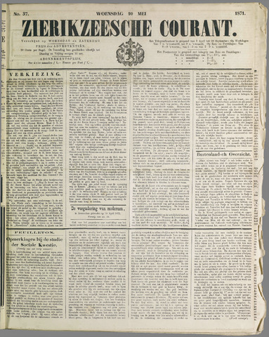 Zierikzeesche Courant 1871-05-10