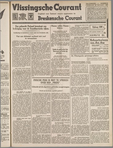 Vlissingse Courant 1940-03-15