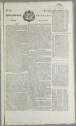 Zierikzeesche Courant 1827-10-19