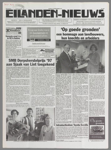 Eilanden-nieuws. Christelijk streekblad op gereformeerde grondslag 1997-09-16