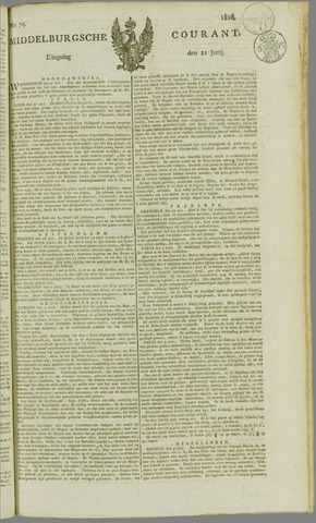 Middelburgsche Courant 1816-06-11