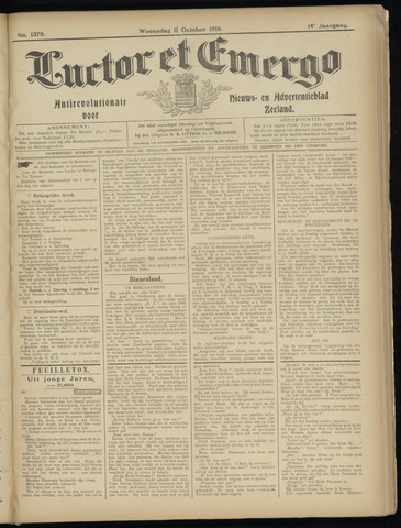 Luctor et Emergo 1916-10-11