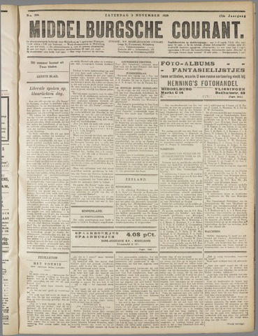 Middelburgsche Courant 1929-11-02