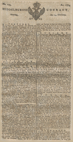 Middelburgsche Courant 1774-12-24