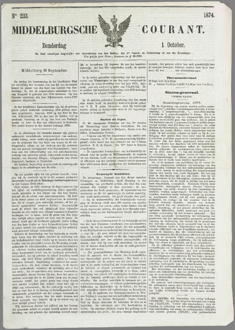 Middelburgsche Courant 1874-10-01