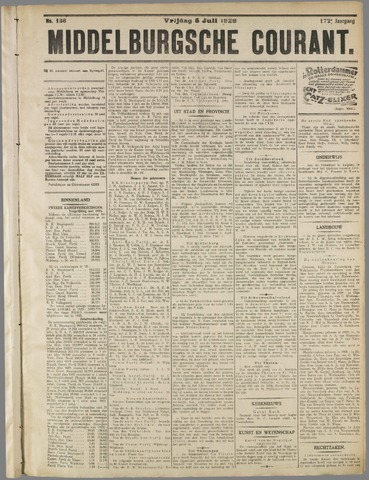 Middelburgsche Courant 1929-07-05
