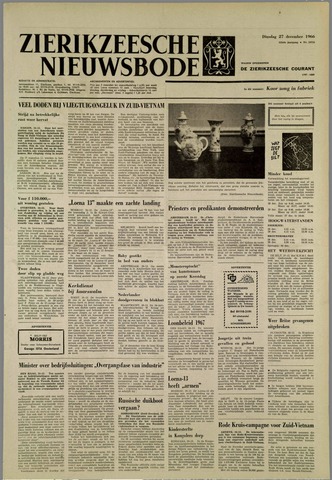 Zierikzeesche Nieuwsbode 1966-12-27