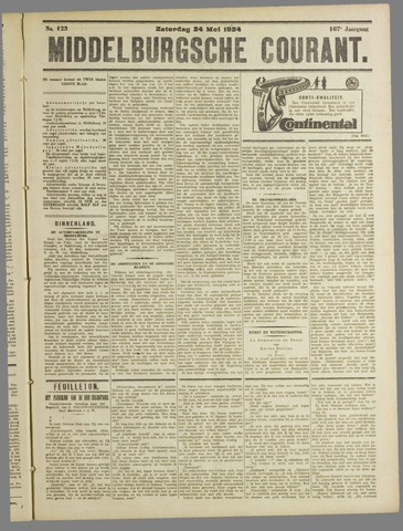 Middelburgsche Courant 1924-05-24