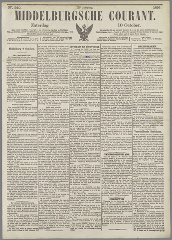 Middelburgsche Courant 1896-10-10