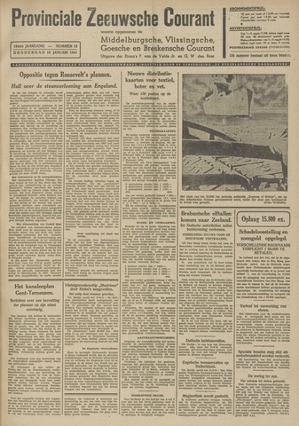 Provinciale Zeeuwse Courant 1941-01-16