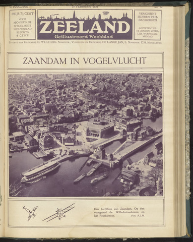 Zeeland. Geïllustreerd Weekblad 1931-02-21