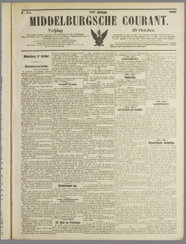 Middelburgsche Courant 1910-10-28