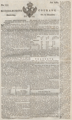 Middelburgsche Courant 1760-12-25
