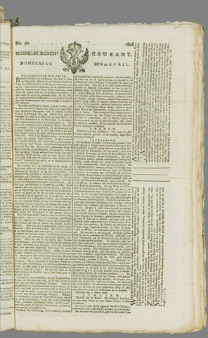 Middelburgsche Courant 1808-04-21