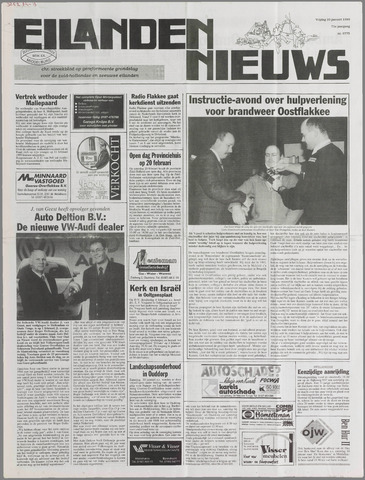 Eilanden-nieuws. Christelijk streekblad op gereformeerde grondslag 1999-01-29