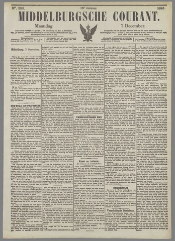 Middelburgsche Courant 1896-12-07