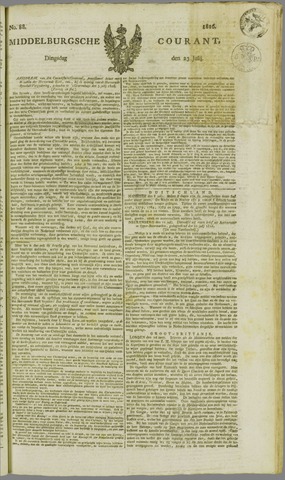 Middelburgsche Courant 1816-07-23