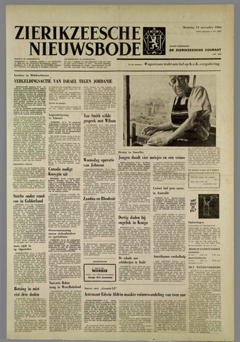 Zierikzeesche Nieuwsbode 1966-11-14