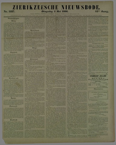 Zierikzeesche Nieuwsbode 1886-05-04