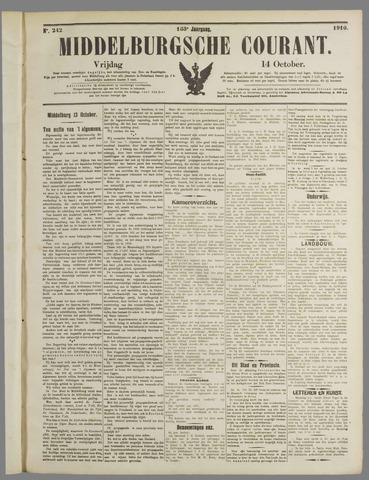 Middelburgsche Courant 1910-10-14