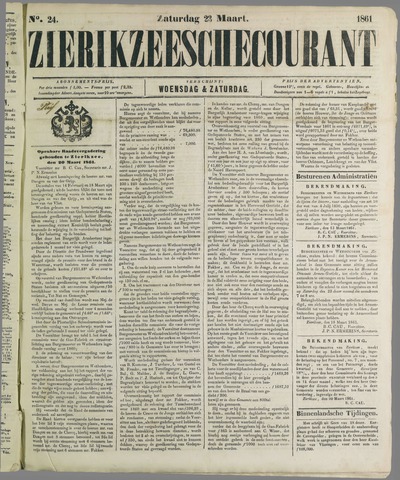 Zierikzeesche Courant 1861-03-23