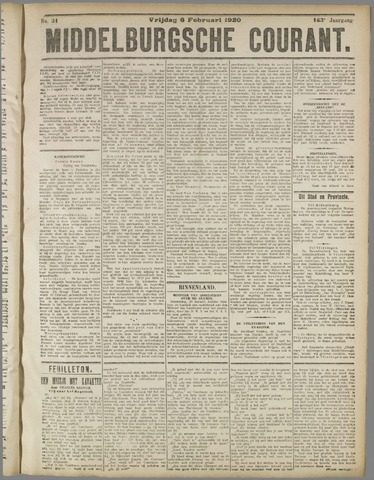 Middelburgsche Courant 1920-02-06