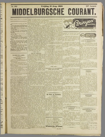 Middelburgsche Courant 1924-08-15