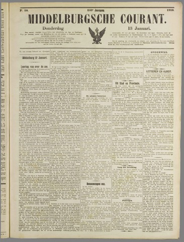 Middelburgsche Courant 1910-01-13