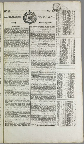 Zierikzeesche Courant 1827-09-21