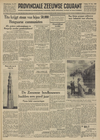 Provinciale Zeeuwse Courant 1949-12-30