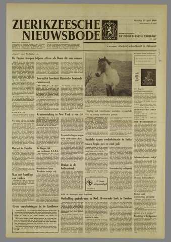Zierikzeesche Nieuwsbode 1966-04-25