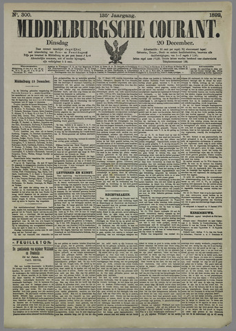 Middelburgsche Courant 1892-12-20