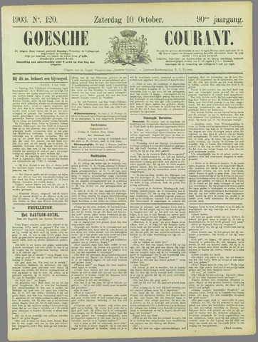 Goessche Courant 1903-10-10