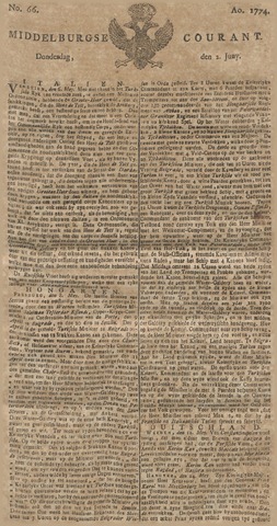Middelburgsche Courant 1774-06-02