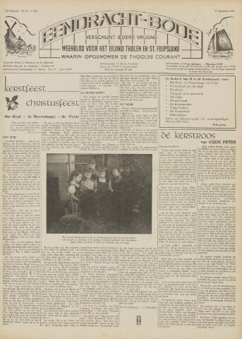 Eendrachtbode /Mededeelingenblad voor het eiland Tholen 1955-12-23