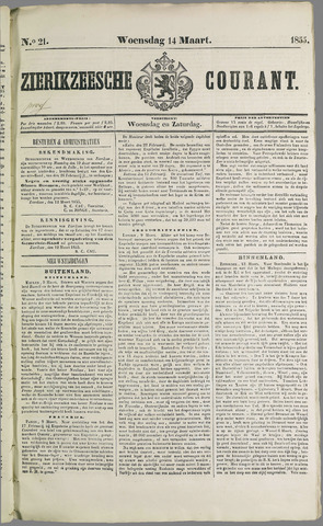 Zierikzeesche Courant 1855-03-14