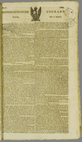 Middelburgsche Courant 1816-01-13