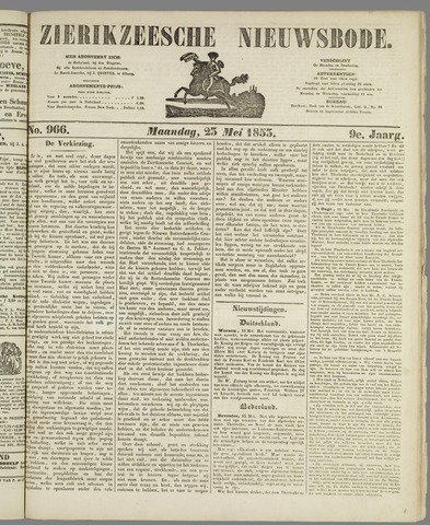 Zierikzeesche Nieuwsbode 1853-05-23