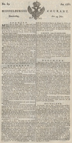 Middelburgsche Courant 1760-07-24