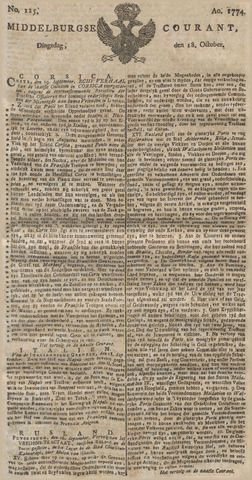 Middelburgsche Courant 1774-10-18