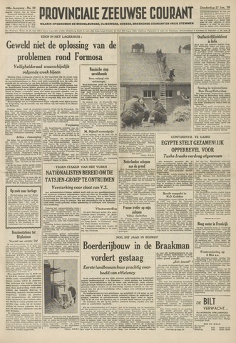 Provinciale Zeeuwse Courant 1955-01-27