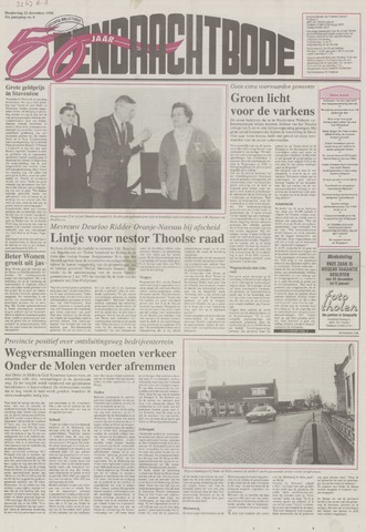 Eendrachtbode /Mededeelingenblad voor het eiland Tholen 1994-12-22