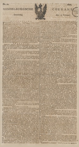 Middelburgsche Courant 1816-02-15
