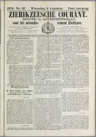 Zierikzeesche Courant 1875-08-04