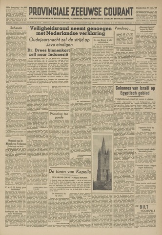 Provinciale Zeeuwse Courant 1948-12-30