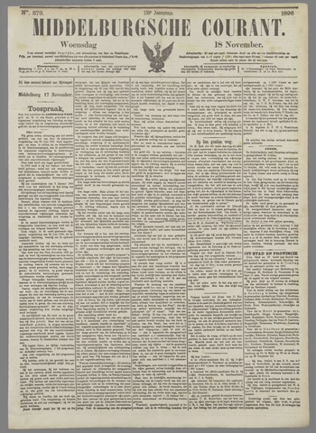 Middelburgsche Courant 1896-11-18
